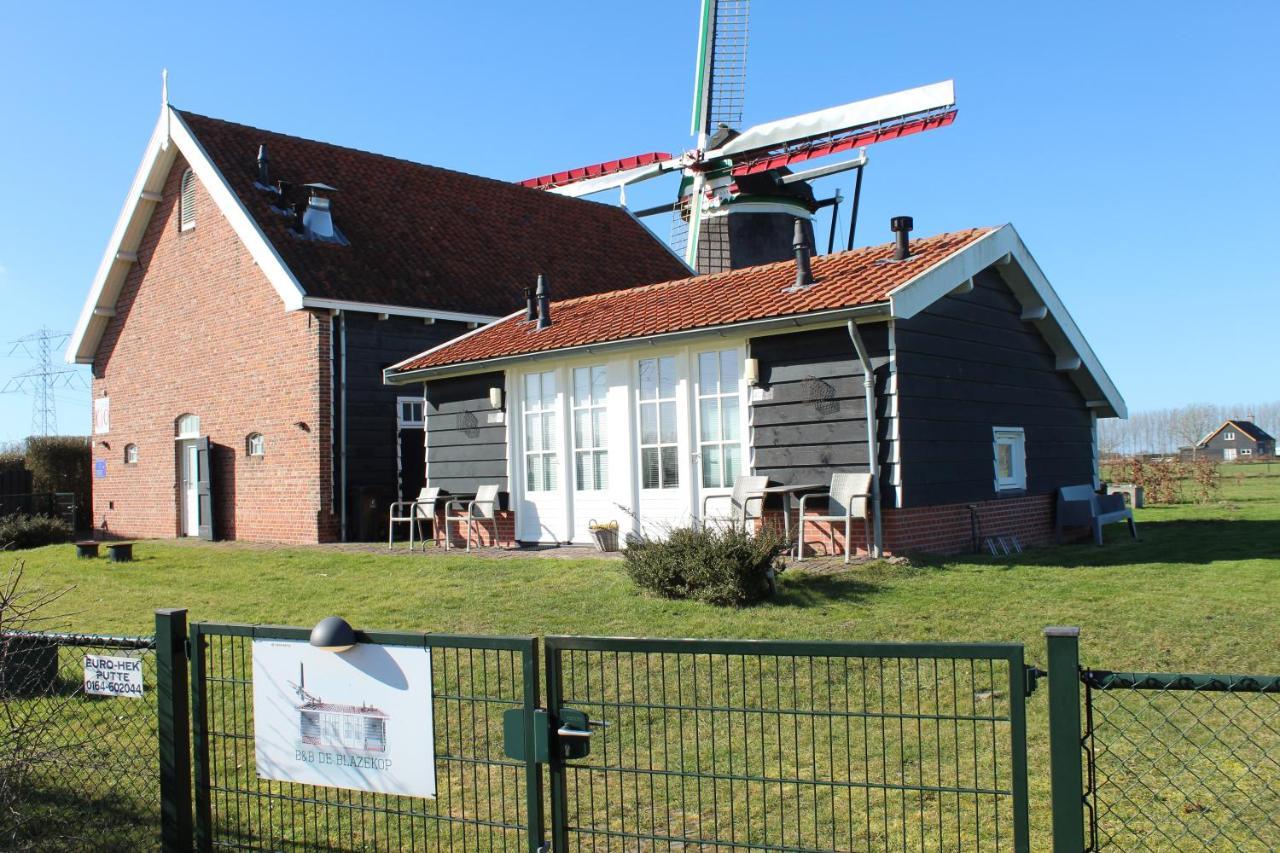 Bij Molen De Blazekop, Rustig En Landelijk Ovezande Exterior photo